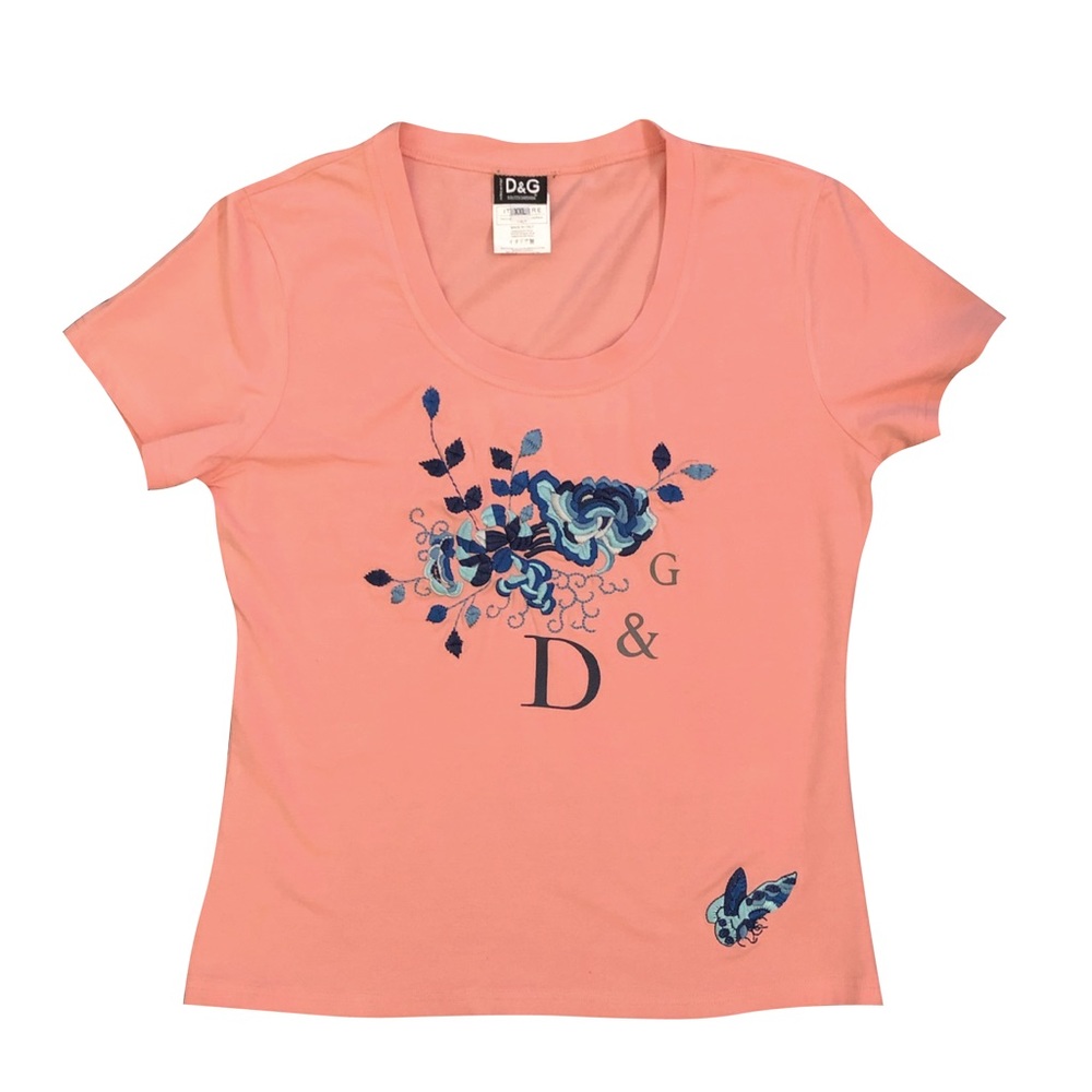 Vintage Dolce & Gabbana Flower Embroidered…